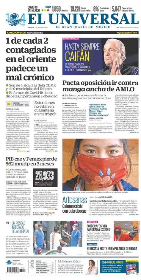 eluniversal mexico|diario el universal hoy.